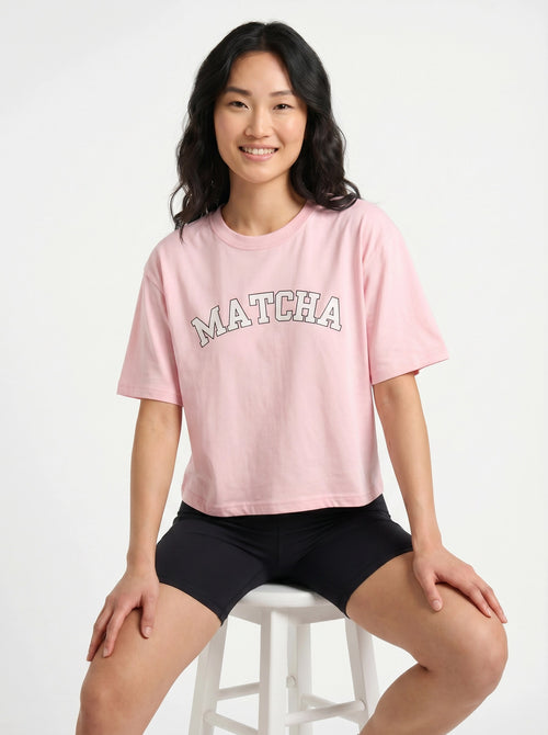 Matcha Tee in Sakura