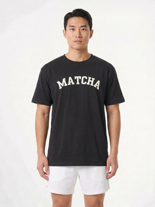 Matcha Tee in Charcoal (Full Length)