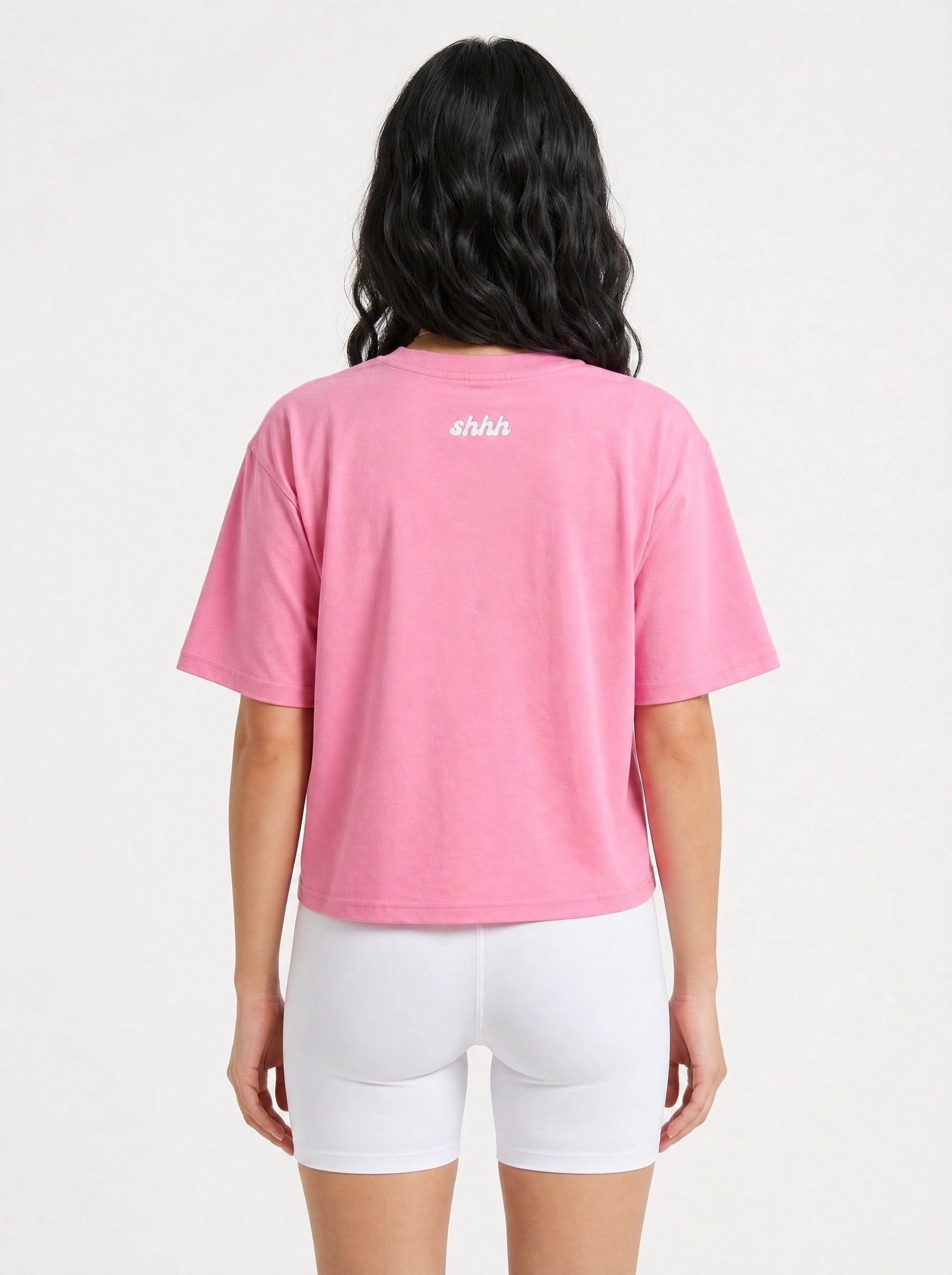 Matcha Tee in Bubblegum Pink